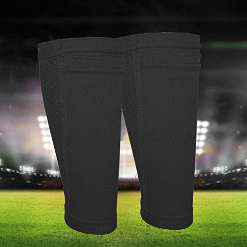canela futebol masculino,Respirável Perfurada Ajustável Tecido Elástico - Proteção antiderrapante e