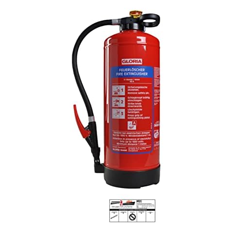 Gloria WH9 Pro 9l Wasser Feuerlöscher Wasserlöscher inkl. Halterung und Plakette Cover