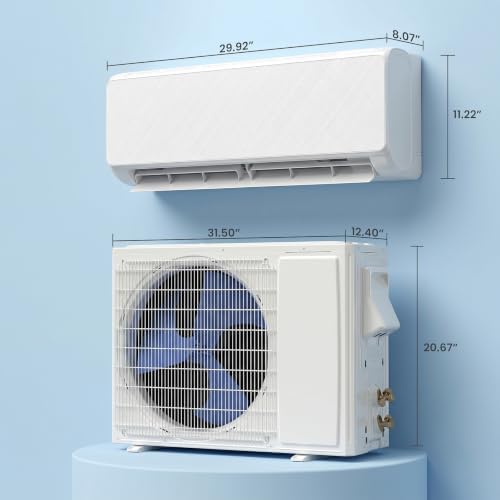Electactic 12000 BTU Wifi Mini Split Air Conditioner & Heater, 22 SEER2 115V Inverter Ductless Split AC with Pre-Charged Condenser and Heat Pump, Energy Saving, Cools Up to 750 Ft² — view 8