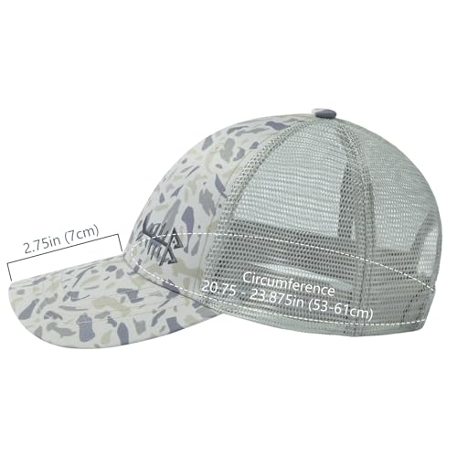Image of BASSDASH Altimate Fishing Hat Mesh Back for Men Women Adjustable Baseball Trucker Cap