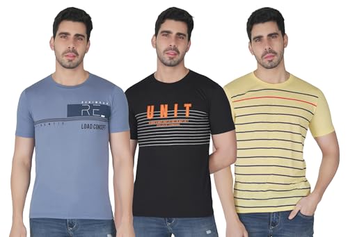 Image of SHAUN Men T-Shirt(104MTC3 $P Pack of 3)