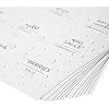 Talented Kitchen Minimalist Food Labels - 2.5 x 2.5 Matte White Vinyl, Pack of 157 - Pantry & Fridge Container Labels for Jars & Bins - Preprinted Food Storage Stickers, Water-Resistant