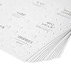 Talented Kitchen Minimalist Food Labels - 2.5 x 2.5 Matte White Vinyl, Pack of 157 - Pantry & Fridge Container Labels for Jars & Bins - Preprinted Food Storage Stickers, Water-Resistant