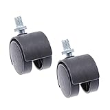 Roue pour poussette bébé : ce type de roulette est principalement utilisée pour les , les pièces de meubles et pour certains équipements.