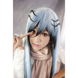 Amazon.co.jp: AW855 コスプレウィッグ ぬらりひょんの孫 雪女 及川氷