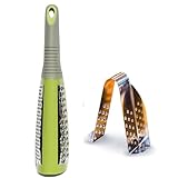 2-Sided Grater/Shredder & SAFEGRATE Finger Guard for Grating Gift set Bundle - Two sided Citrus...