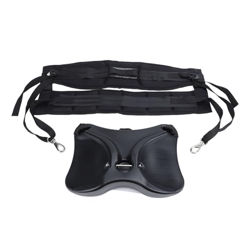 POENVFPO Fishing Waist Belt Rod Holder, Multifunctional Oxford Cloth Adjustable Non Slip Fishing Fighting Waist Support