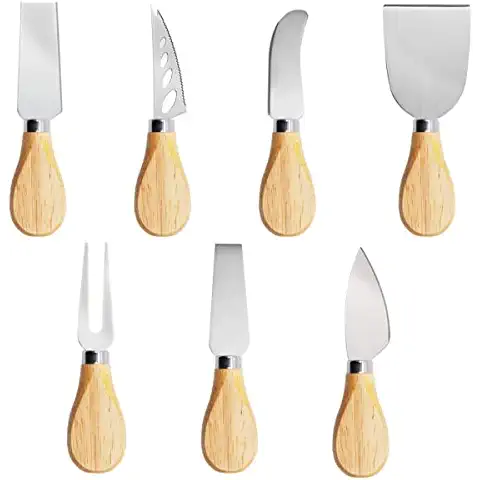 MEIYIDAY 7Pcs Cuchillos de Queso Cover