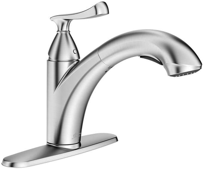 American Standard Chatfield Single-Handle Pull-Out Sprayer Kitchen Faucet in Stainless Steel