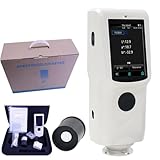 VTSYIQI Portable Spectrocolorimeter Reflection Meter Instrument with ASTM ISO Standard Repeatability ΔE*ab 0.08 Accuracy 0.1 D/8 Φ8mm Aperture 10000 Pcs Data Storage for Ceramics and Other Industries