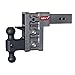 Drop Hitch GH-623 2.5" class V Pintle Adjustable Ball mount, 2-1/2", 21,000 Lb 3-receiver,drop Hitch Class 5, 3" Dual Receiver Hitch,drop/raise 6",multi Use,adjustable Hitch,ball Mount Hitch,"fits on 2-1/2" Truck/vehicle Hitch Receiver"