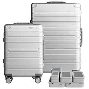 NOBL Luggage Set with Packing Cubes...