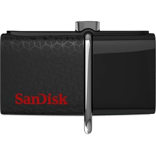 SanDisk Ultra® DualDrive USB-Zusatzspeicher Smartphone/Tablet Silber 256GB USB 3.2 Gen 1 (USB 3.0),