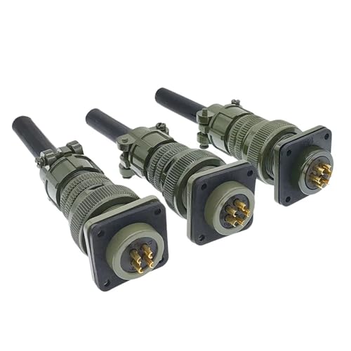 Conectores 5015 MS3106A con diseño militar MIL-STD para una alta resistencia a vibraciones