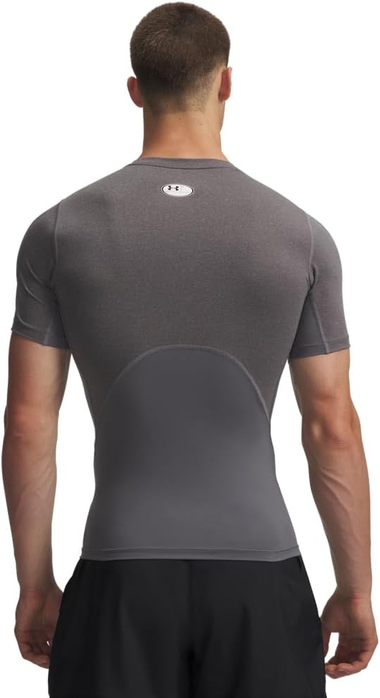 Under Armour Men's HeatGear Compression Short-Sleeve T-Shirt - Image 2
