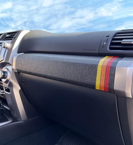 Textured Glove Box Bar Overlay - Compatible with 2010-2024 4Runner