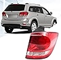 FIONE Tail Lights Assembly Compatible with Dodge Journey 2011 2012 2013 2014 2015 2016 2017 2018 Led Rear Tail Light Lens Brake Lamp with Bulb Right Passenger Side RH 68078464AD CH2805105­