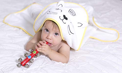 Organic Baby Hooded Towel0 GOTS Certified, Suitable for Newborn to 2 Years...