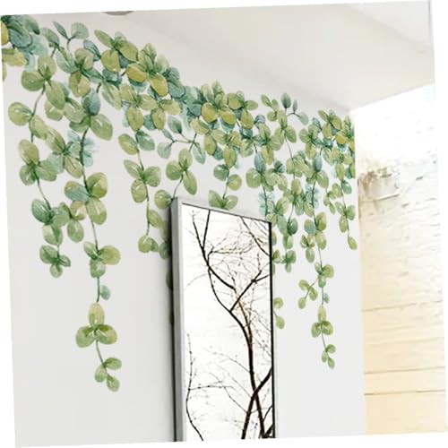 KICHOUSE Vinilo Decorativo de Hoja Autoadhesivo Verde 30x40cm miniatura 4