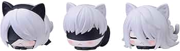 NieR:AutomataVer1.1a おひるねこ ミニフィギュア 2セット 41HVqNFYlqL._AC_UF350,