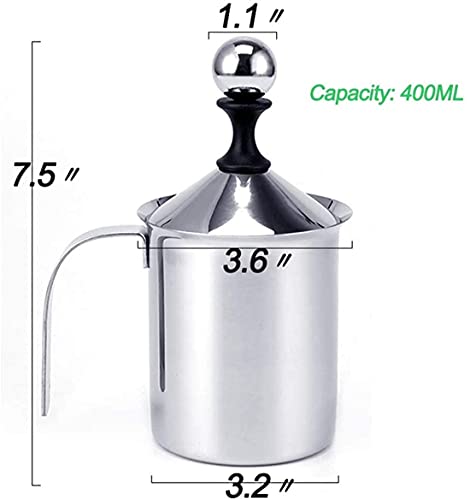 Thsinde Sindh Stainless Steel Manual Milk Frother thumb #1