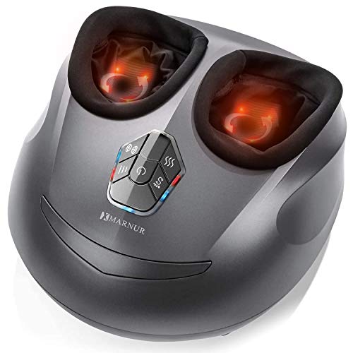 Shiatsu Foot Massager Electric Heat Kneading Foot Massage Machine with Rolling and Air Compression for Home and Office for Men and Women (Heat/Air Compression/Shiatsu can be use Separately)