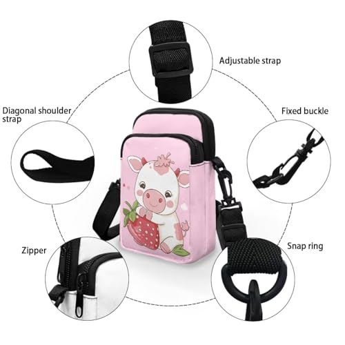 Girls Boys Crossbody Bag Small Satchel Sling Bags Study Supplies for School Travel4
