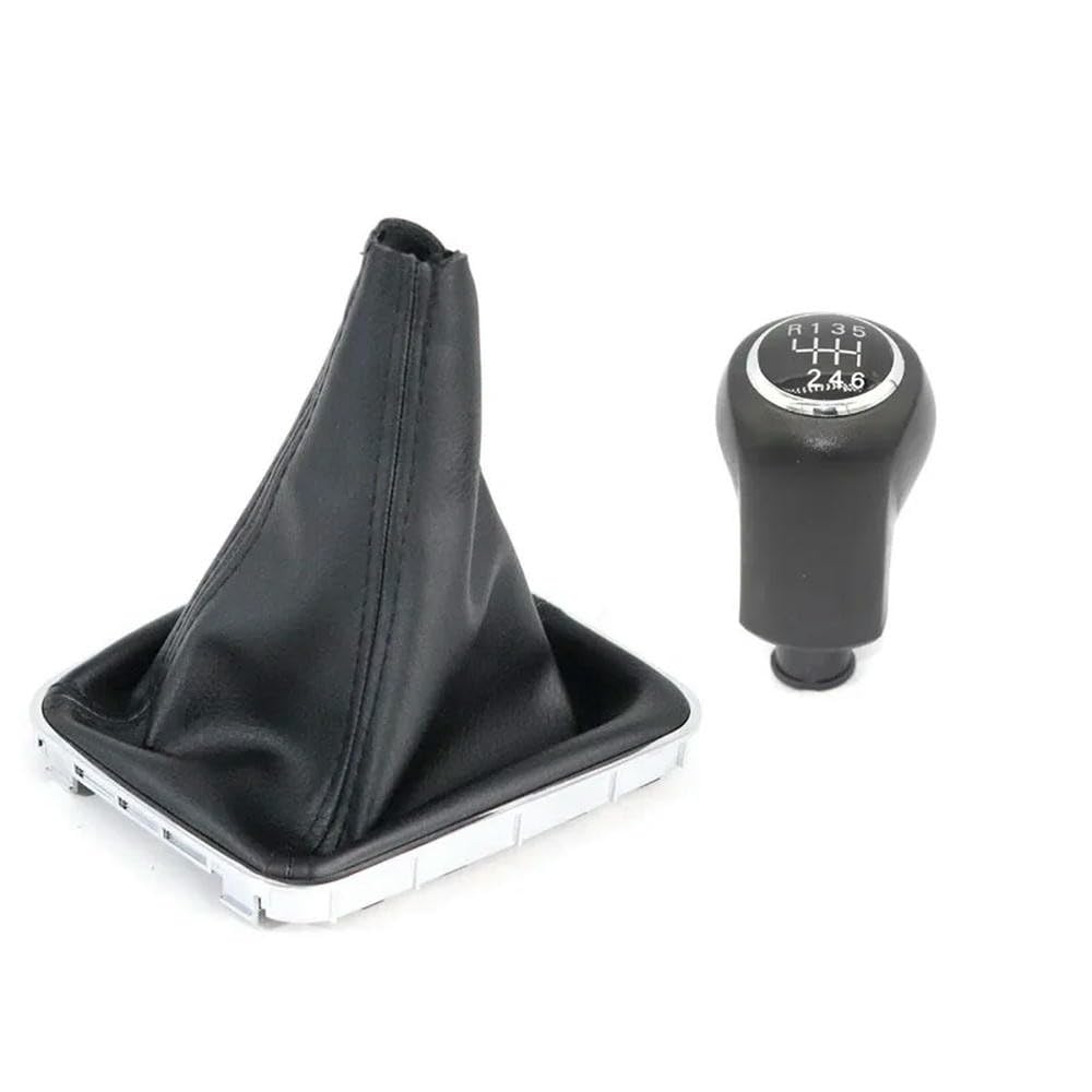 GZNBB Car Manual Gear Shift Knob Boot Cover Gaiter Lever Shifter Handle Stick, for Vauxhall Zafira B 2005-2014