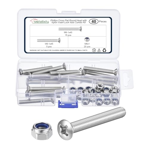 METALLIXITY ێM˂ M6 x 45 {g ibg \t vXlW {g 304XeX| 20{ [P[Xt ƓdiC ؍H H ԗp Vo[