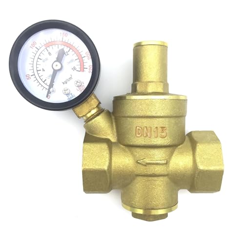 Vanne de réduction de pression réglable DN15 pour stabiliser le débit d'eau