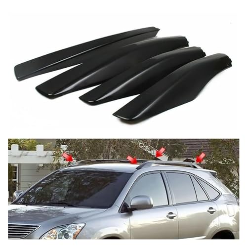 Cache-barres de toit extérieur noir pour Lexus RX350 RX400h RX330 - 2