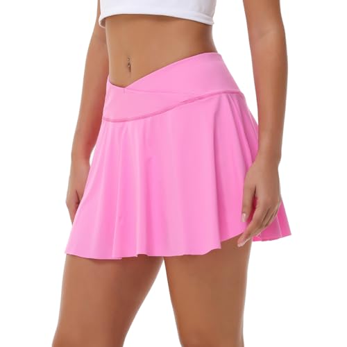 Blaosn-Flowy-Tennis-Skirt-with-Shorts-Workout-Athletic-Golf-Mini-Skort-with-Pockets-Cute-Trendy-Clothes-Summer-Outfits