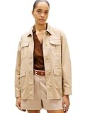 Tommy Hilfiger Women's Field Jacket, BEIGE Small