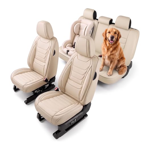 Image of for GMC Terrain 2010-2025 Seat Covers 5P (Beige)
