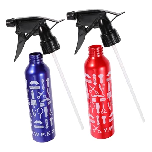 CIYODO 2 piezas Botellas de Spray para Peluquería Pulverizador Vacío de Agua Compacto y Ligero para Salón y Hogar Diseño Multipropósito con Spray para Hidratación y