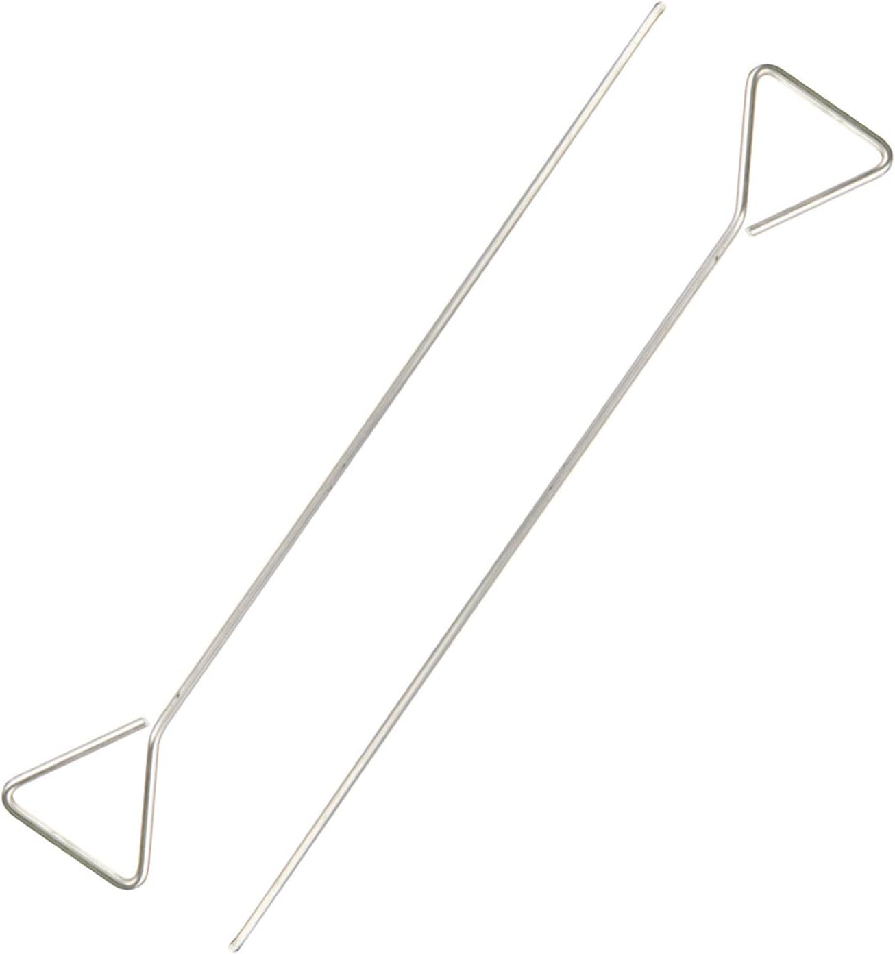 ULTECHNOVO 2 Pieces of Width Lab Science Accessories Supplies Metal Spreader Bacti Professional Industrial Extension Rod Steel Cell Bar Tool : Industrial & Scientific