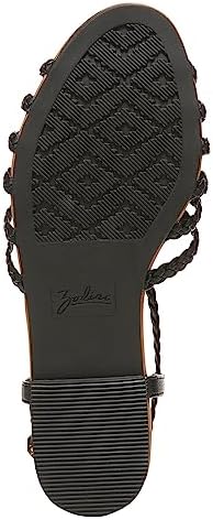 ZODIAC Womens Misha Strappy Sandal, Black Braid, 6 US Review | Image 6