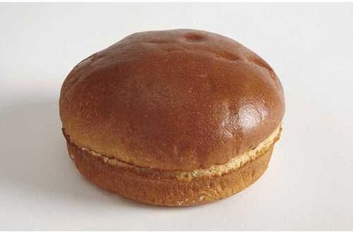 European Bakers Sliced 4 inch Brioche Sandwich Bun, 34 Ounce -- 8 per case.