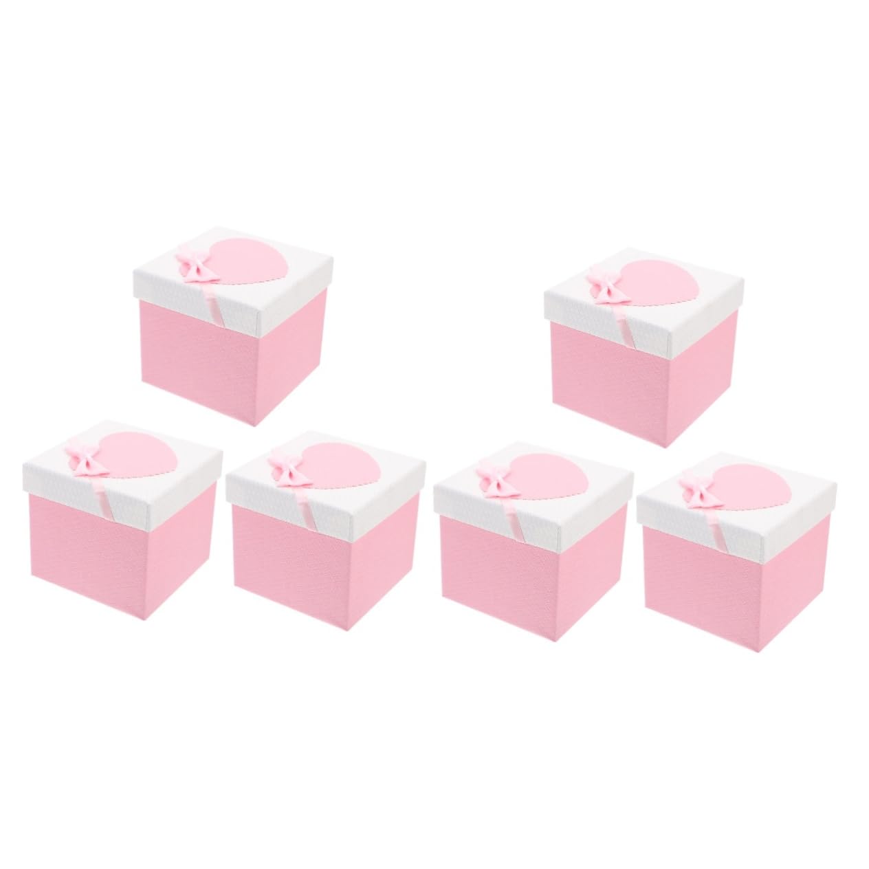 minkissy 6stücke Kleine Geschenkschachteln Mit Deckel Teiliges Für Hochzeiten Geburtstagsfeiern Und Weihnachtsgeschenke Für Party-gastgeschenke Und Süßigkeiten