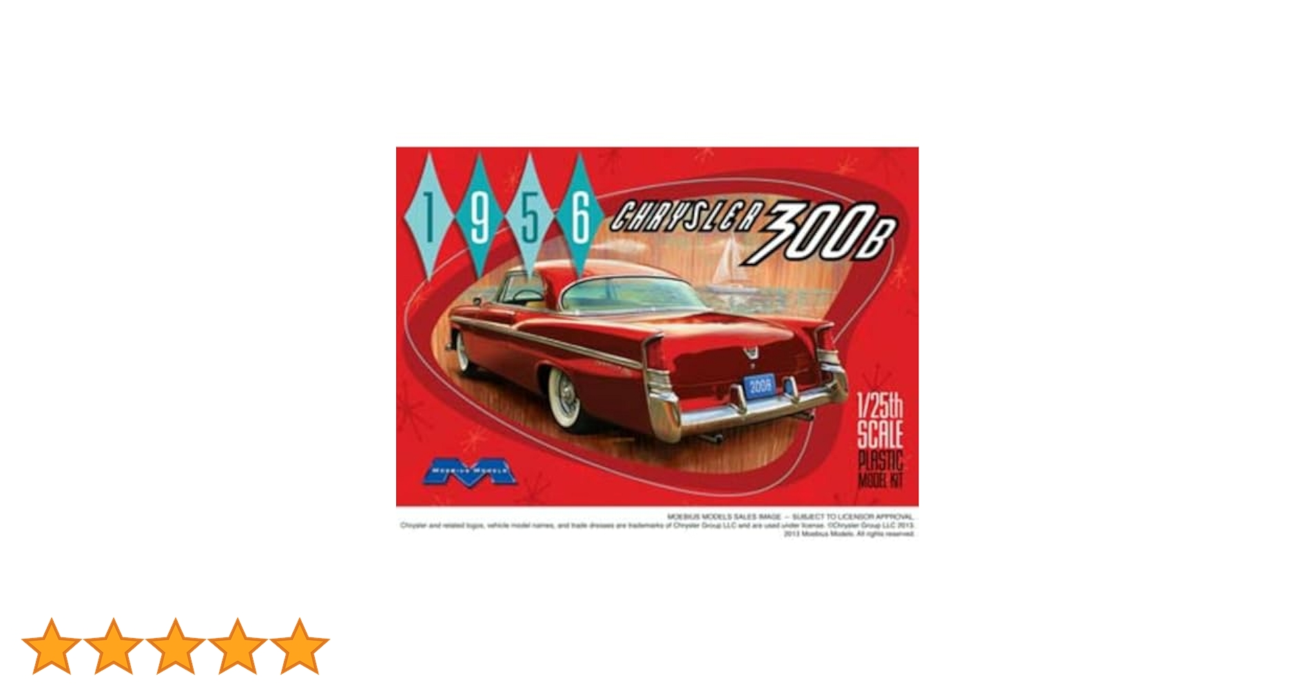 クライスラー300 1/25 メビウスモデル クライスラー300 1/25 メビウスモデルの通販 by まあくすホビー