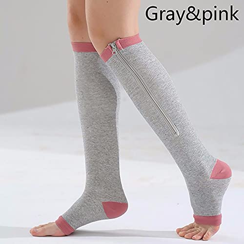 JJGS 6 Paia di Calzini a Compressione per Donna e