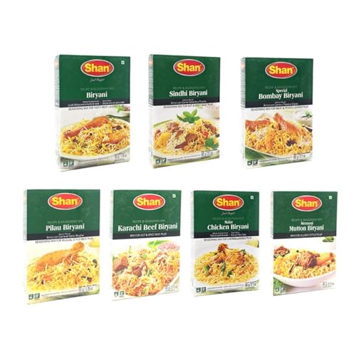 Shan Assorted Biryani 7 Packs Set - rj Hה VރZbg - IWiA{xCAVfBA}C`LA}gAJ`Ast rj 7Zbg ς h XpCX 50~60gx7ihj 
