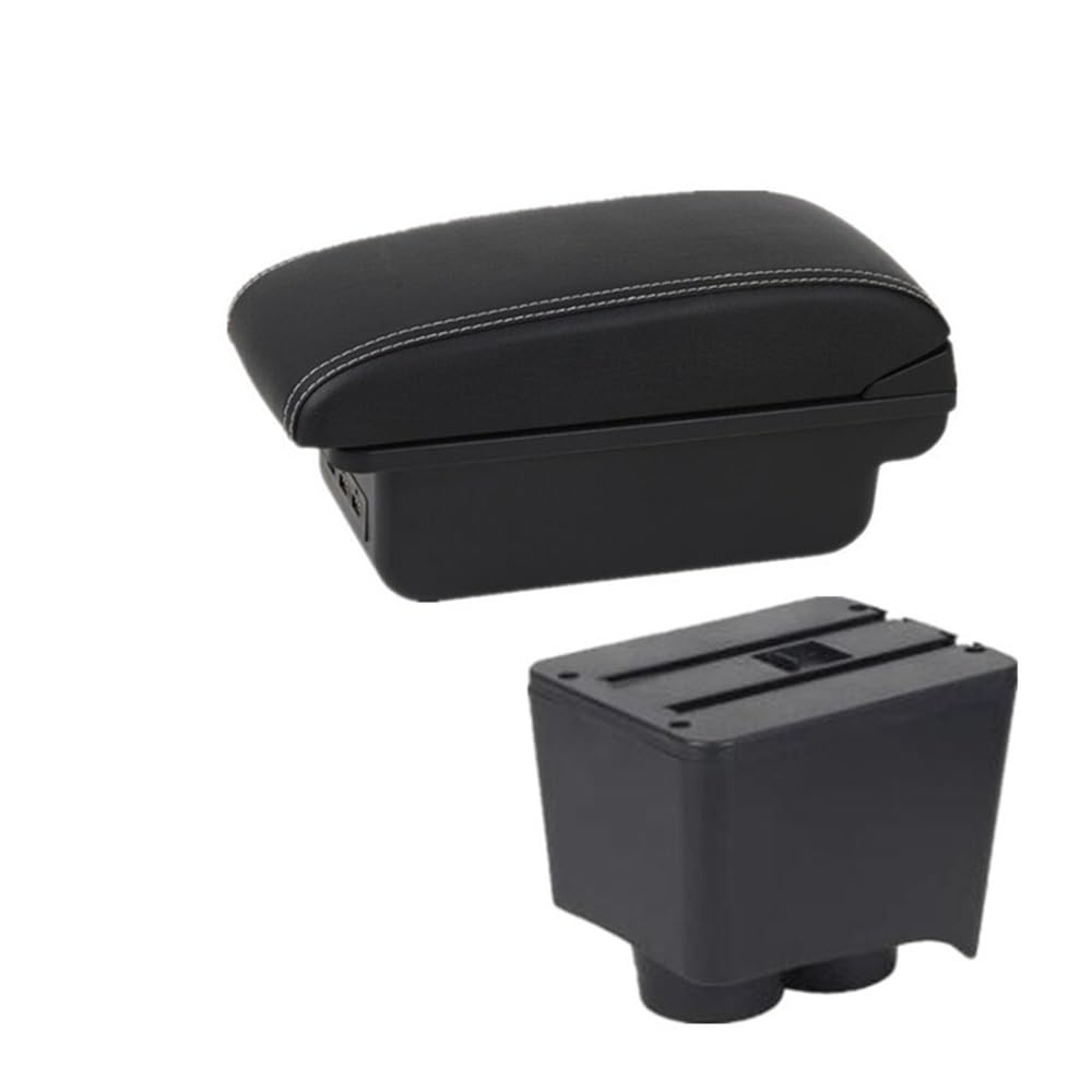 AIERDEYP Car Armrest Box For VW For Polo 9N 3 2002-2008 2009