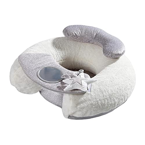 Cadeira de sofá para bebê, assento de chão removível para bebê, assentos de pelúcia super macios par