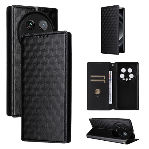 �X�}�z�P�[�X �Ή��@�� for Xiaomi 17 Ultra �X�}�z�P�[�X�y�t���b�v�X�^���h�E�}�O�l�b�g�J�E�J�[�h�X���b�g�t���E�H���b�g�z Black