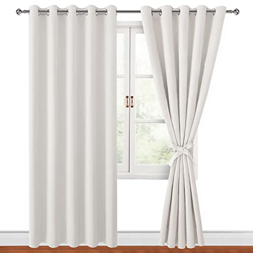 Hiasan Blackout Curtains for Bedroom, 60 x 84 Inches Long