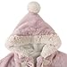 XGOPTS Baby Girls Faux Fur Hooded Cape Cloak Winter Warm Plush Hoodie Coat Jacket Shawl Poncho Outdoor Furry Snowsuit Outwear
