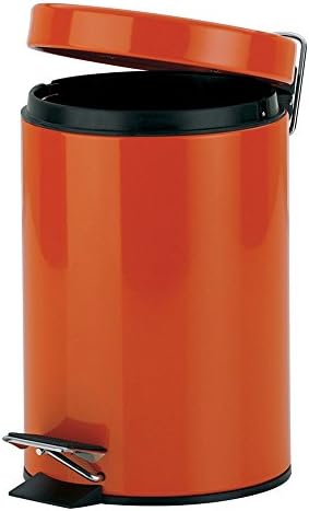 Kela Cosmetic bin Sina of Metal 3L in Orange, 17 x 17 x 26 cm