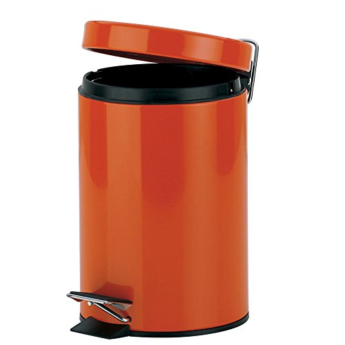Kela Cosmetic bin Sina of Metal 3L in Orange, 17 x 17 x 26 cm