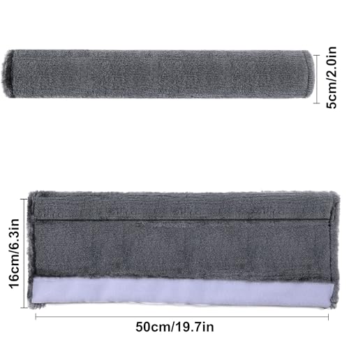 image for Amooca Soft Faux Fur Universal Fit Seatbelt Cover Car Truck SUV Airpla